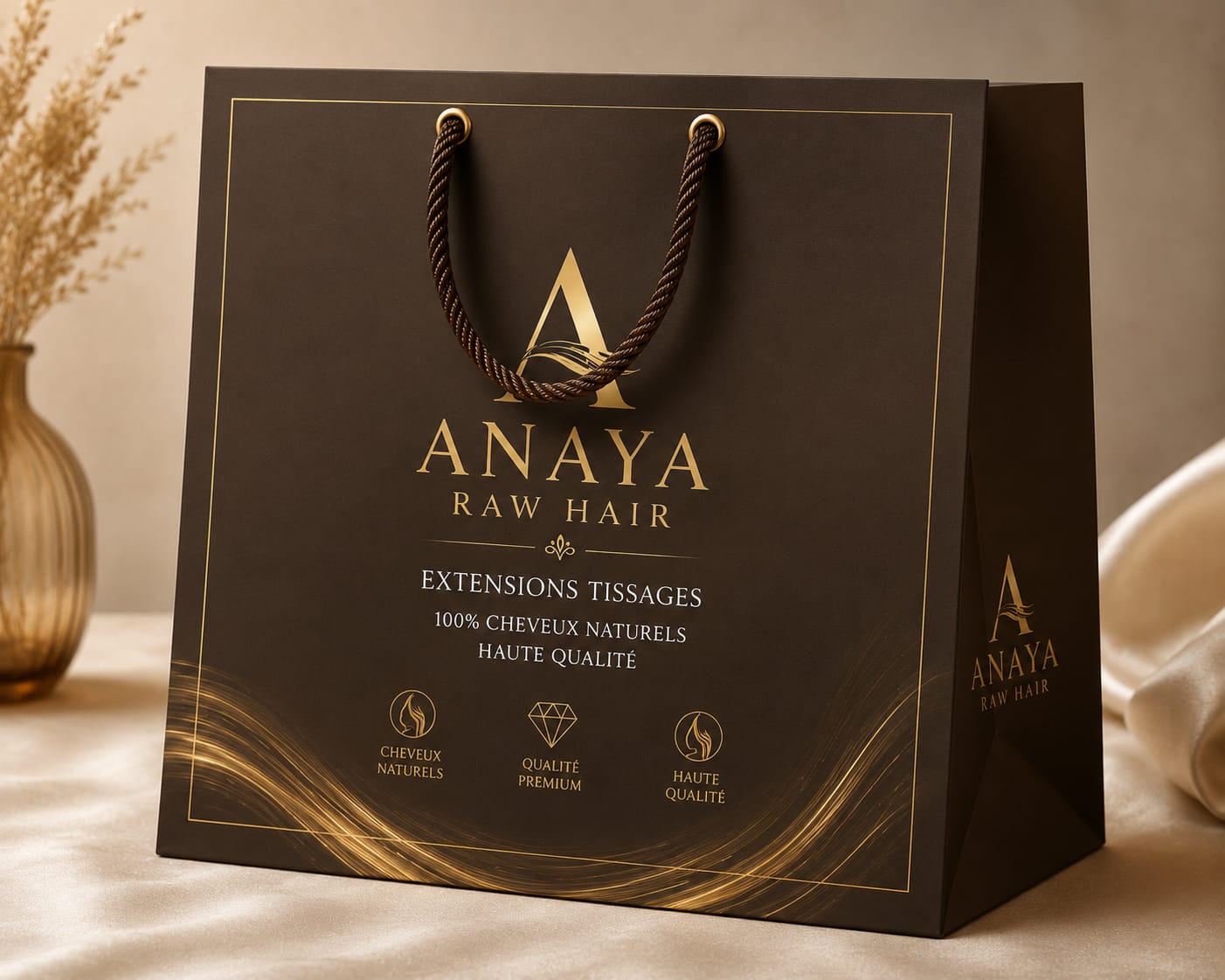 Packaging Anaya Raw Hair