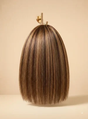 Tissage coloré 4/27 méché caramel – Anaya Virgin Hair